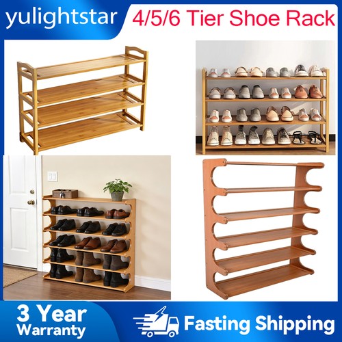 Tier wooden shoe - wooden,