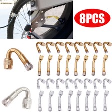 8x Wheel Tire Inflation Valve Stem Extender Extention Adaptor For Car Truck Bike