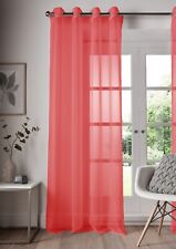 Sheer Voile Net Curtain Eyelet