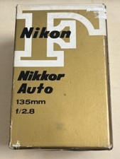 Nikon Lens Nikkor 135mm F2.8