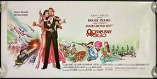 Octopussy Original Mini Quad Movie Cinema Poster Roger Moore James Bond RARE