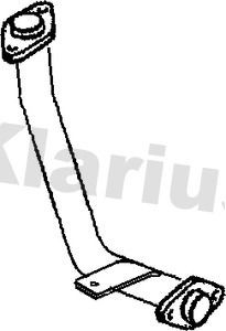 Exhaust pipe front fits - pipe,