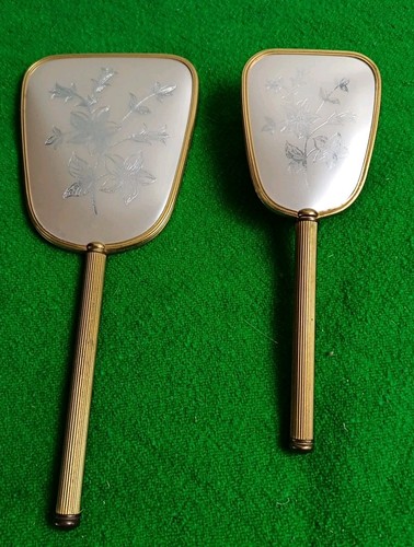 Vintage hand held vanity - hand,