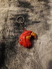 vintage parrot Lighter Gas Refillable Rare Metal