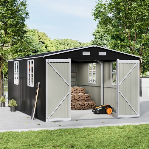 Metal garden shed 12 - metal,