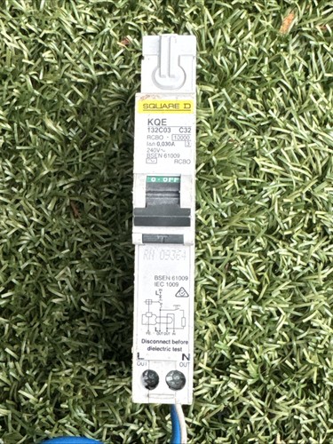 Square kqe c32a rcbo - c32a,