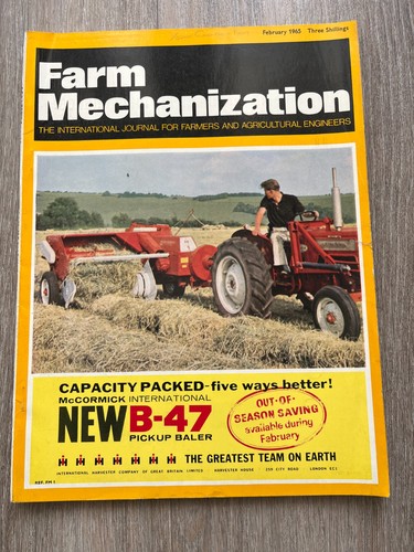 Farm mechanization magazine - farm, .