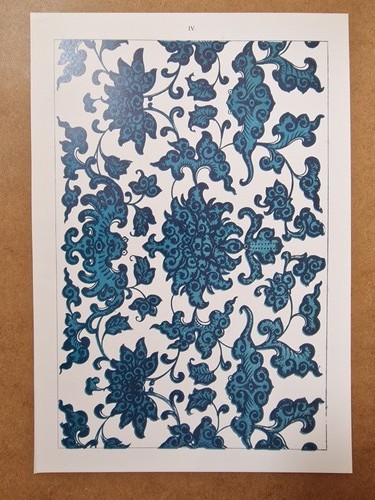 Jones chinese ornament - jones, plate