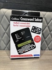 LEXIBOOK COLLINS BRADFORD'S ELECTRONIC POCKET CROSSWORD SOLVER & GAMES