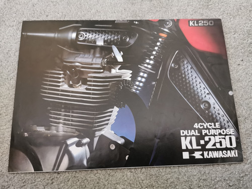 Kawasaki kl250 genuine - kawasaki,