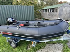 2024 Excel Vanguard 335 Tohatsu 15hp RIB package