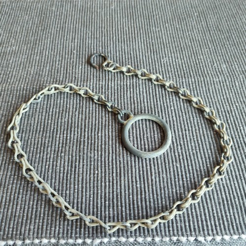 Vintage toilet chain loop - , ring