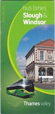 Thames Valley Bus Times: Slough & Windsor with Map from 6 April 2025