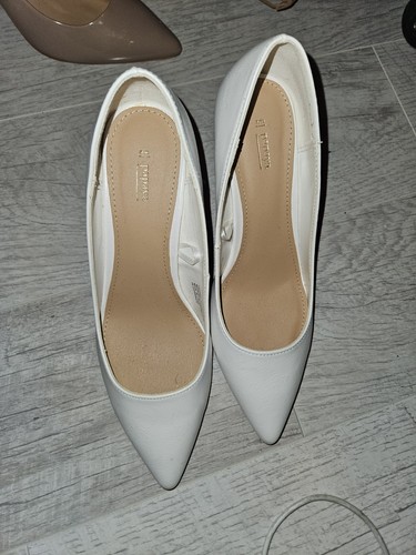 Matalan white matt faux - matalan,