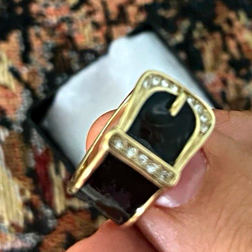 Isady multi tone - gold, square