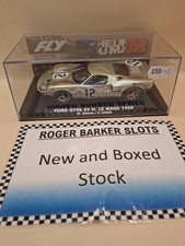 Fly ELD07 Ford GT40 24h Le Mans '68 Gold #12 Limited 1:32 Scale Slot Car Racing