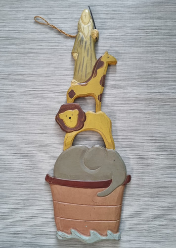 Noah ark wooden - wall, hanging