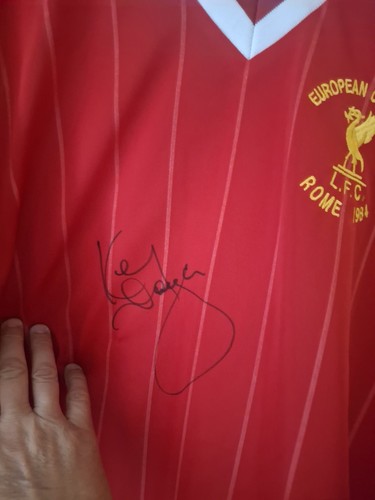 Liverpool home shirt signed - liverpool,