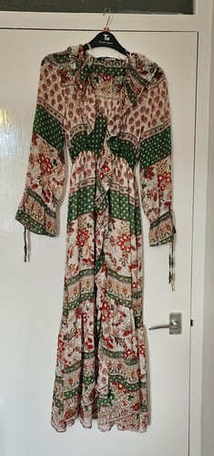 Zara floaty maxi dress size - size, m