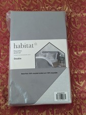 New Habitat Grey Duvet Cover +