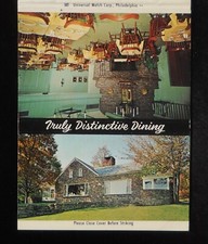 1960s INTERIOR Greenbriar Lodge Truly Distinctive Dining Rt. 29 Harveys Lake PA