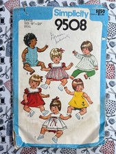 Simplicity Pattern 9508