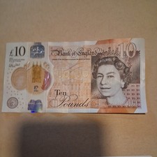 AK47 £10 NEW TEN POUND NOTE