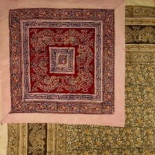 Veggie Dye Block Print Duvet