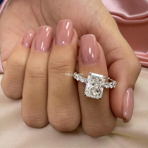 Engagement carat radiant - 4.40,