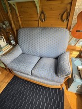 Ercol Blonde Three Piece Conservatory Furniture. In Excellent Condition