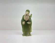 Antique Jade Powder Figures