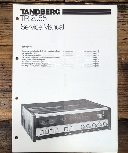 Tandberg 2055 receiver - tr-2055,