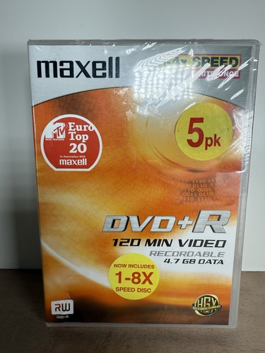 Pack maxell dvd 120 - 5, min