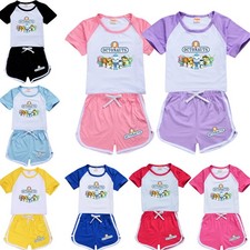 New kids Boys Girls Octonauts Shorts T-shirt short Pants Pyjamas Sports Set Gift
