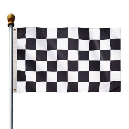 5ft 3ft checkered flags - 3ft,