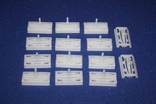 GENUINE PORSCHE 964 965 TURBO WIDE BODY 14 CLIPS FOR SIDE SKIRTS NEW