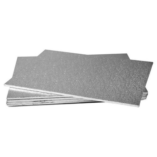 Silver rectangle - 4",
