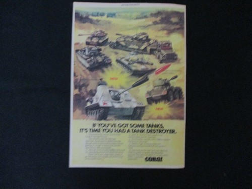 Corgi scale model tanks - corgi,