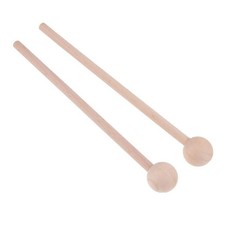 2x Wooden Mallets Sticks for