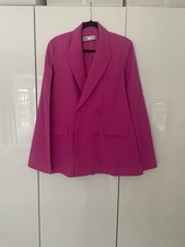 Zara Pink Cape Blazer Size Large