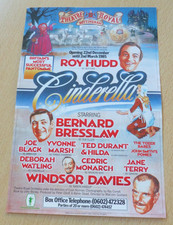 Roy Hudd Bernard Bresslaw Windsor Davies Nottingham Theatre Panto Flyer 1984