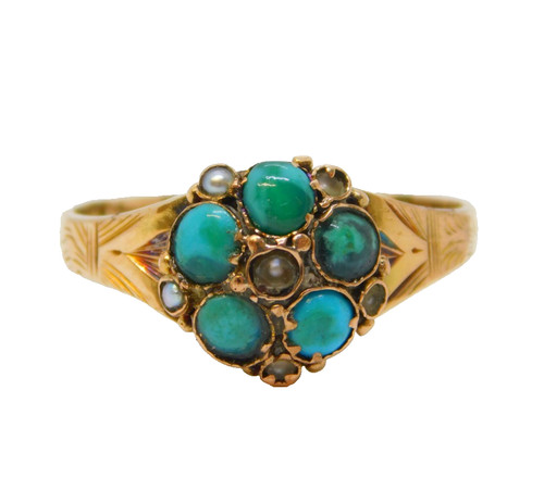 Victorian 5ct yellow gold - victorian,