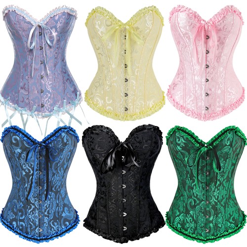 Women sexy overbust boned - overbust,
