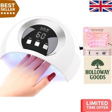Portable LED Nail Dryer with 3