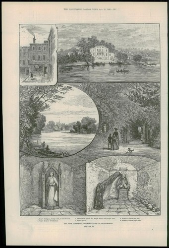 1888 antique print - 1888,
