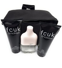 FCUK Friction for Him Gift Set - Shower Gel, Eau de Toilette, After Shave Balm