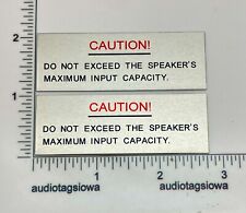 Yamaha NS-1000 Speaker Badge