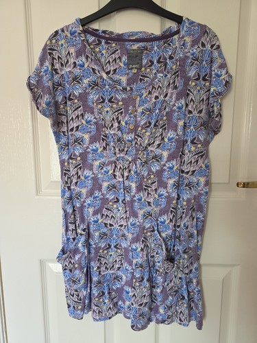 Mantaray floral tunic top size - mantaray,