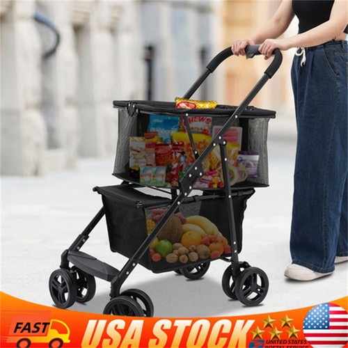 Collapsible shopping cart - collapsible,