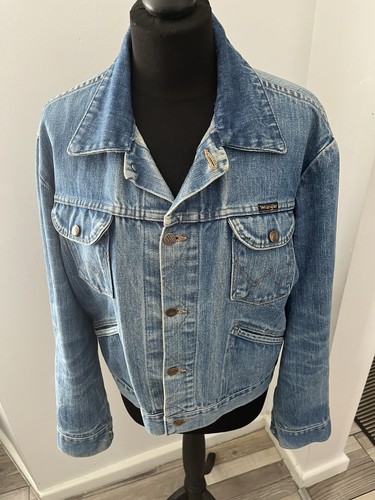 Vintage wrangler blue denim - wrangler,